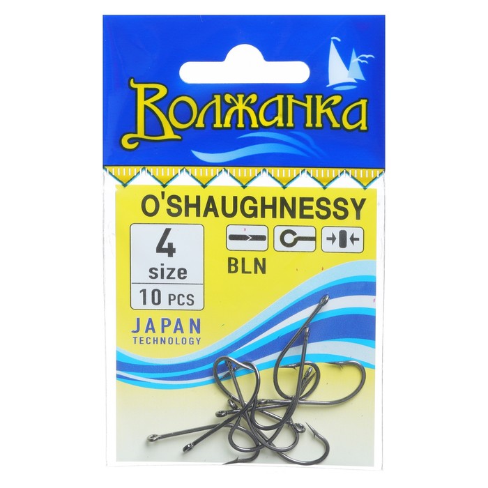 Крючки Волжанка O/Shaughnessy (уп/10шт)    