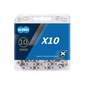 Цепь KMC-X10 1/2"х11/128" 10 скор.с замком в упаковке CL559R