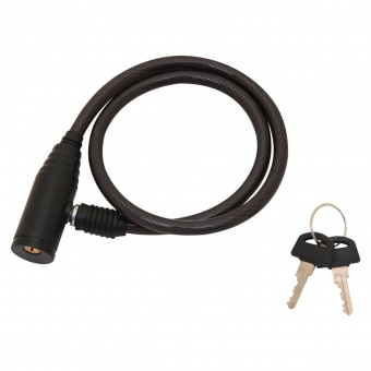 Трос-замок STG 8х65см с ключом X10423