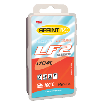 Парафин SPRINT Pro LF2 +2/-4 красный 60г