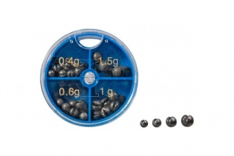 Набор грузов мз мягкого свинца (40гр) 4 вида PR-NG-40-4